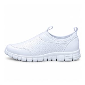 ZAPATO BLANCO 4014 M5 IZQUIERDO